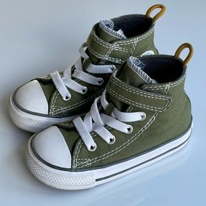 CHUCK TAYLOR ALL STAR HIGH-TOP SNEAKER - KIDS' Toddler Size 6 Sage Green